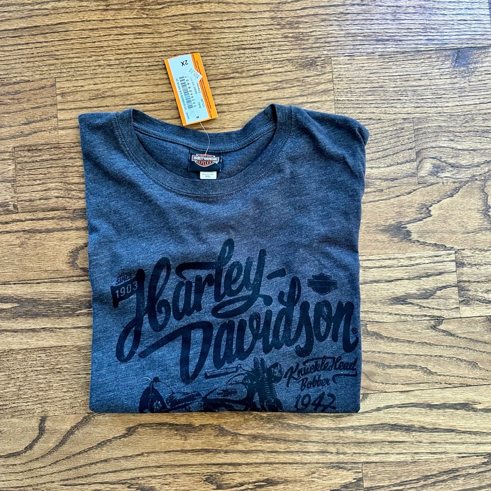 Harley-Davidson Charcoal Graphic Tee